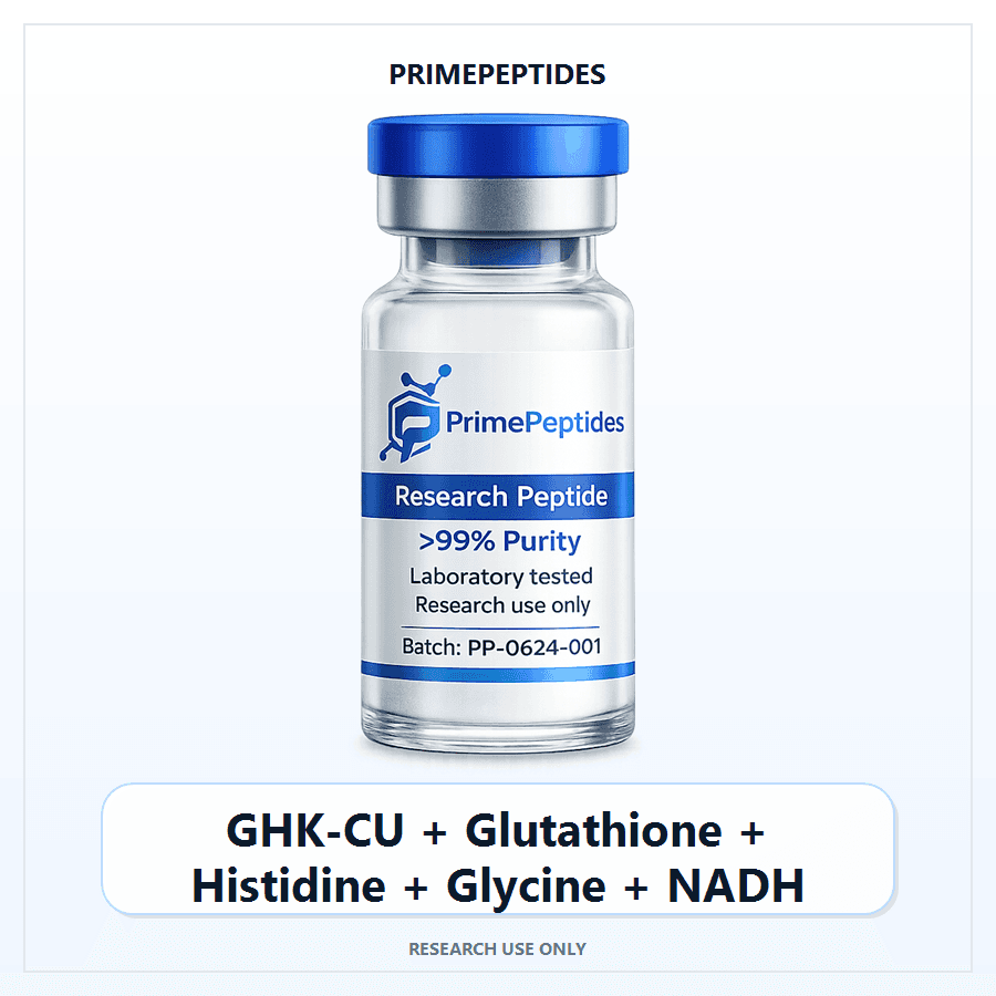 GHK-CU + Glutathione + Histidine + Glycine + NADH